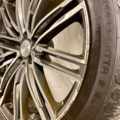 1580527-5 21" Winter wheels with Nokian studded tires