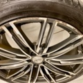 1580527-7 21" Winter wheels with Nokian studded tires