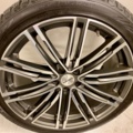 1580527-11 21" Winter wheels with Nokian studded tires