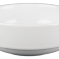 1580999-1 Rund skål platt botten, 48 st - stl 15Ø x 5,5 cm, vit