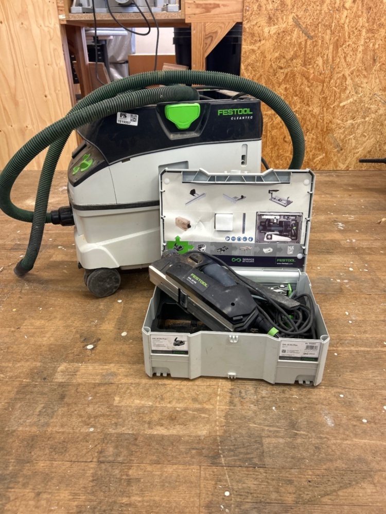 1519357-2 Electric planer and vacuum cleaner - Festool EHL 65 EQ / CTM 26 E