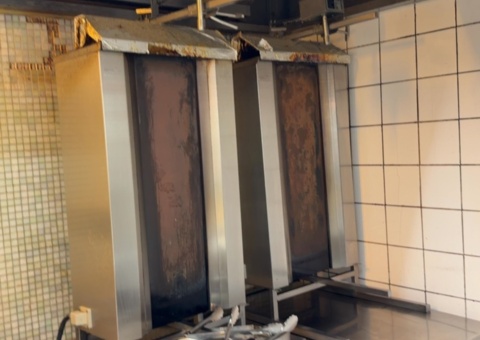 Kebabgrillar 2 st med tillbehör - Potis 1 U/min