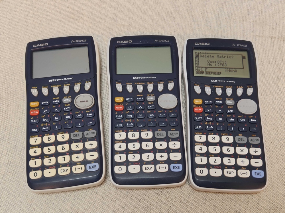 1485801-2 Graphing calculator Casio 6pcs