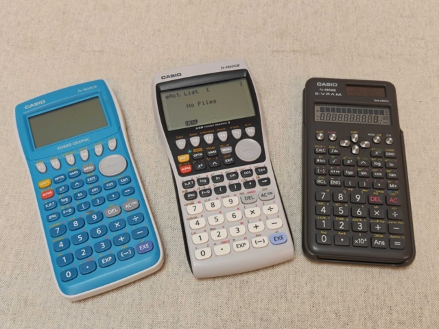 1485801-4 Grafräknare Casio 6st