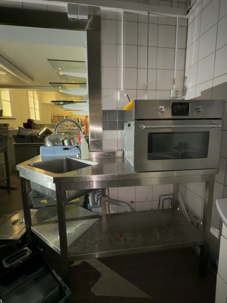 1530113-2 Angled sink - GastroTech