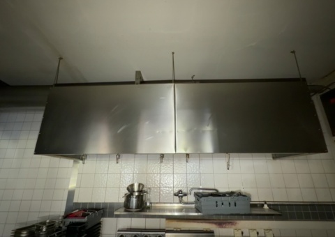 Ventilationskåpa för storkök