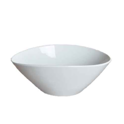 1581244-1 Avlång skål, 24 st - stl 22 x 19 x 8 cm, vit