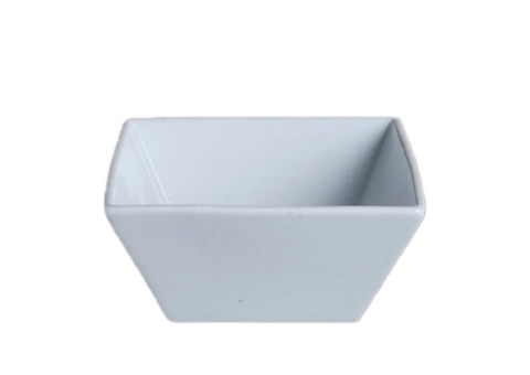 Kvadratisk skål, 32 st - stl 13,5 x 13,5 x 6,5 cm, vit