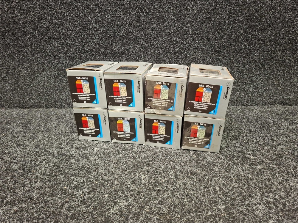 1581058-1 200 pcs Concrete screw Multi Monti MMS plus 10.0x80/15, 10.0x100/35 & 12.0x90/15, Gunnebo