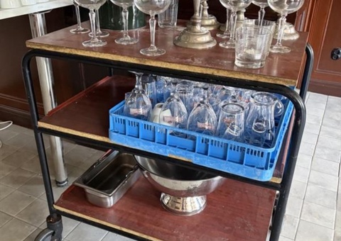 Serveringsvagnar 2 st