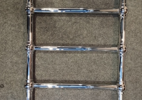 Towel rail - Duschbyggarna, 90 × 50 cm, with heating element