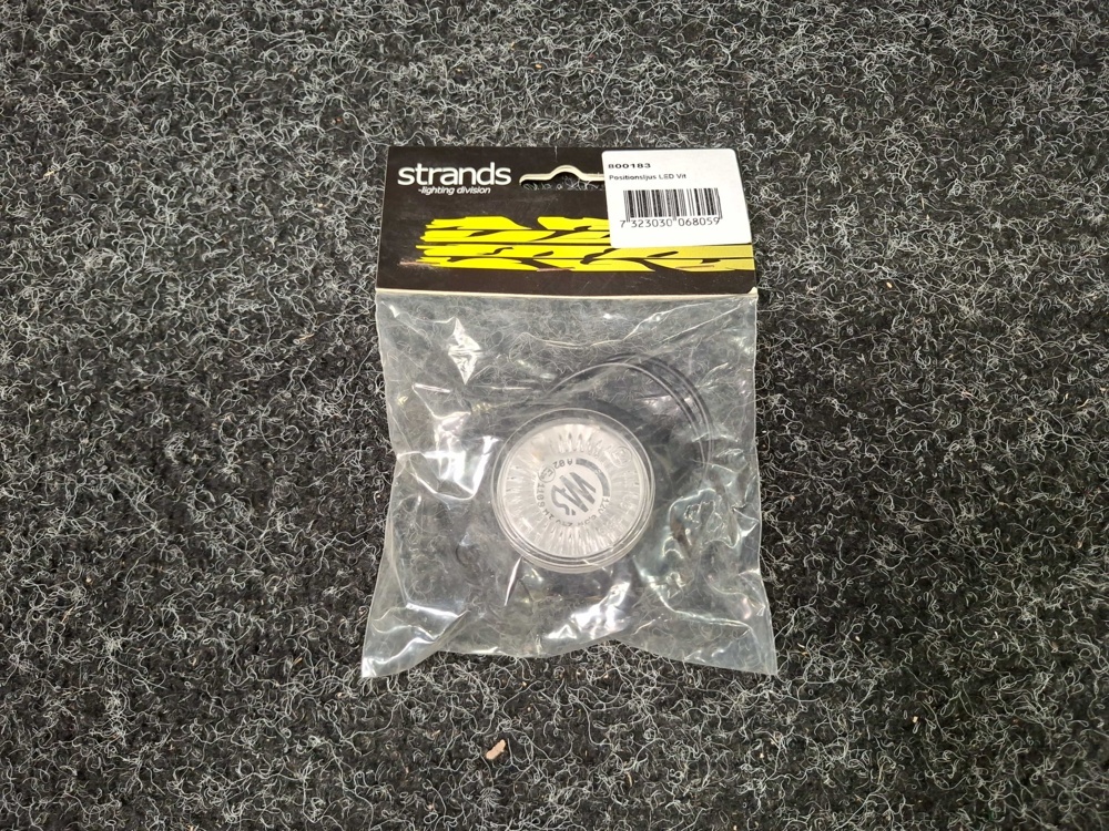 1580060-2 10 position lights LED, Strands white