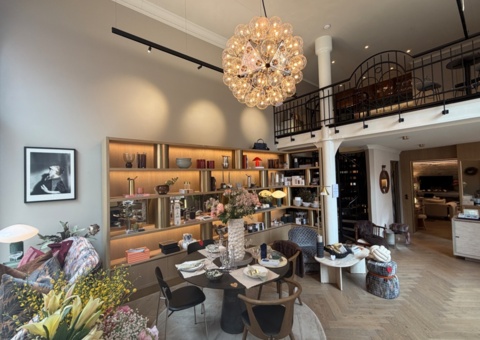 Showroom with designer furniture, lighting & interiors – HAY, Eichholtz, &Tradition, Flos