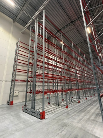 1582196-5 Pallet racking – section no. 3 – approx. 260-280 beams