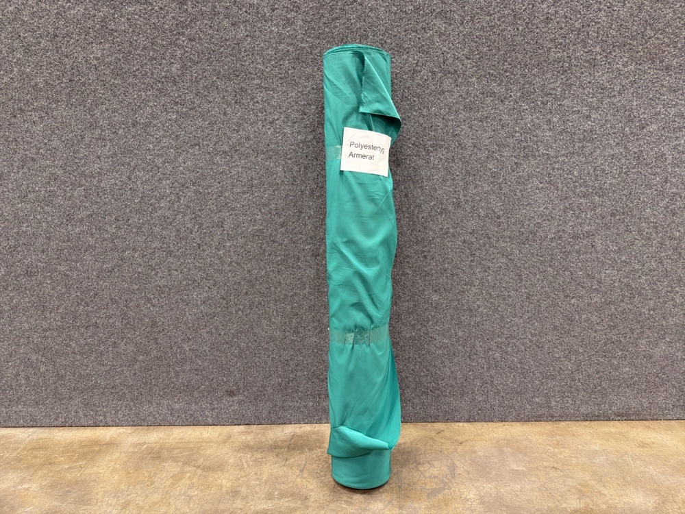 1582200-1 Polyestertyg Teijintex, grönt 160 cm