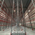 1582194-3 Pallet racking – section no. 1 – approx. 120–130 beams