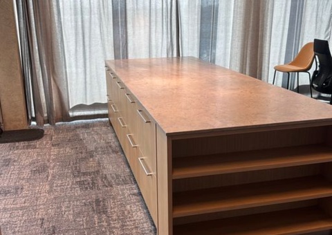 Kitchen island - 1 pc - W:1250 mm L:3340 mm H:895 mm