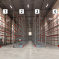 1582238-1 Pallet racking – section no. 4 - approx. 120-130 beams