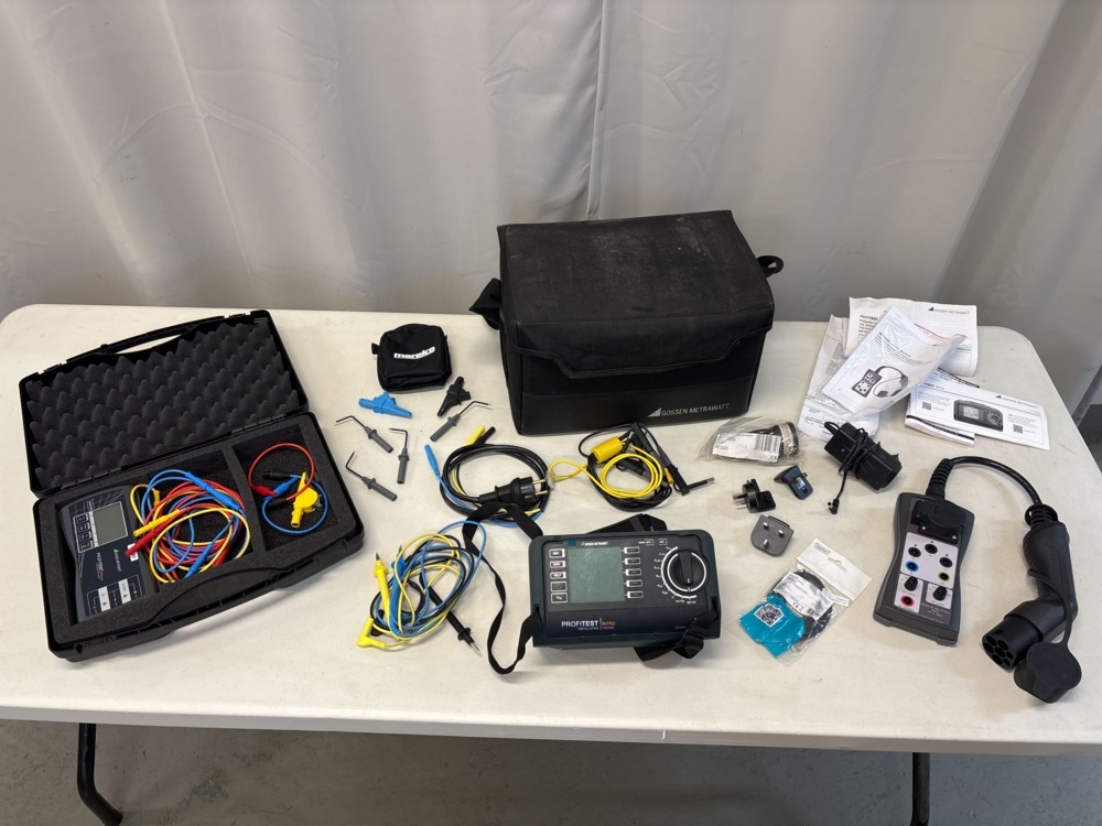 1511396-1 Installation tester with accessories - Gossen Metrawatt Profitest Intro & Metrawatt Profitest PV Sun