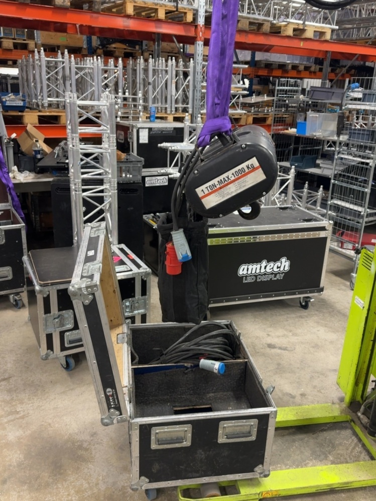 1458501-1 Electric hoist with accessories - CM Lodestar 1000kg