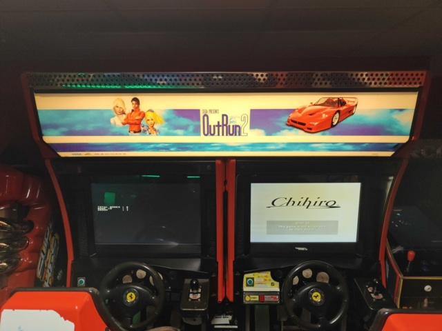 1484541-2 Arcade game Outrun 2 Twin