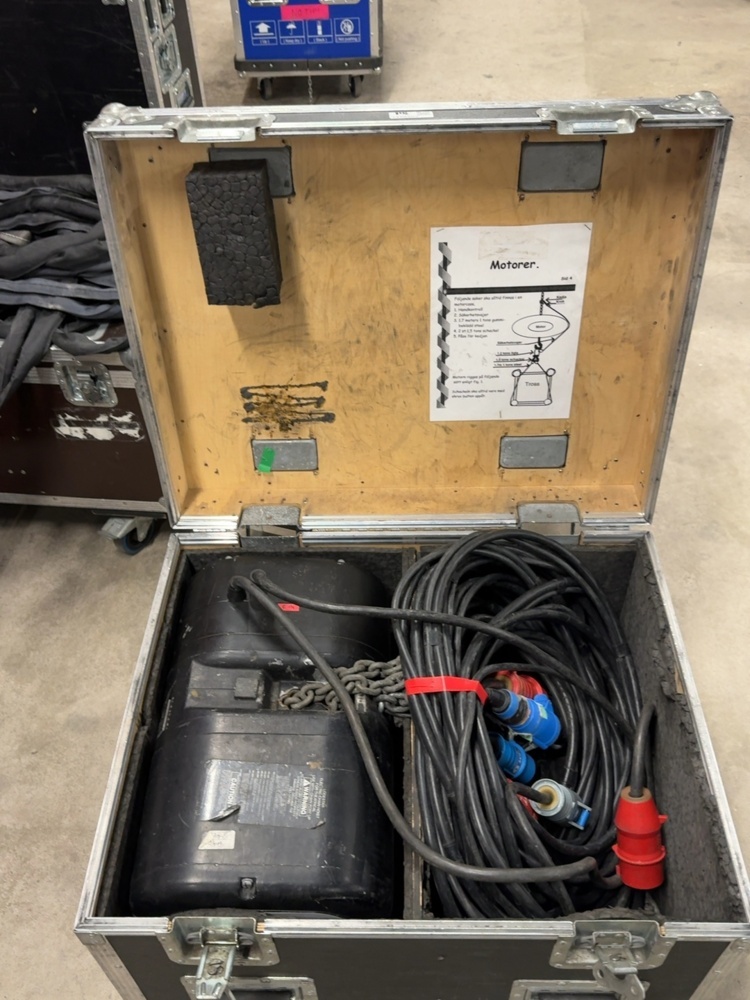 1458505-2 Electric hoist with accessories - CM Lodestar 1000kg