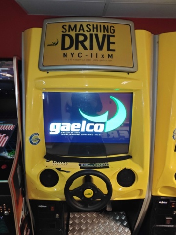 1484543-12 Two Smashing Drive arcade games