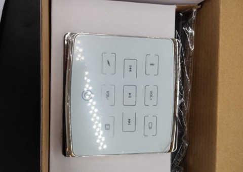 Väggförstärkare, 3 st - AUXLine BA-225D, Bluetooth, vita