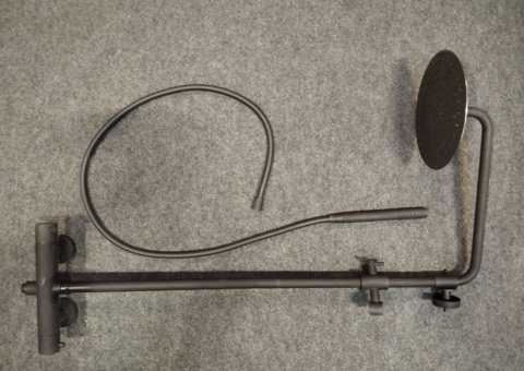 Takdusch med handdusch - Scandtap, Coal