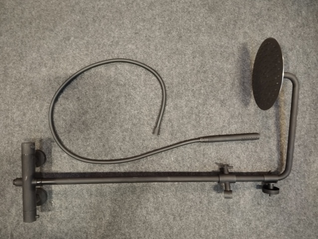Takdusch med handdusch - Scandtap, Coal på auktion i Kronoberg, Växjö hos PS Auction