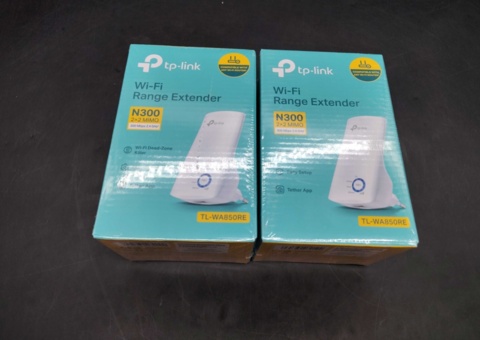 Wi-Fi-förstärkare, 2 st - TP-Link TL-WA850RE, N300