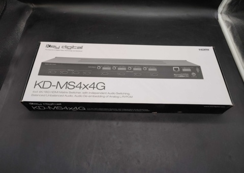 HDMI-matris - Key Digital KD-MS4x4G, 4×4, 4K