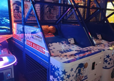 Arcade game Sonic Allstars basketball incl. spare parts