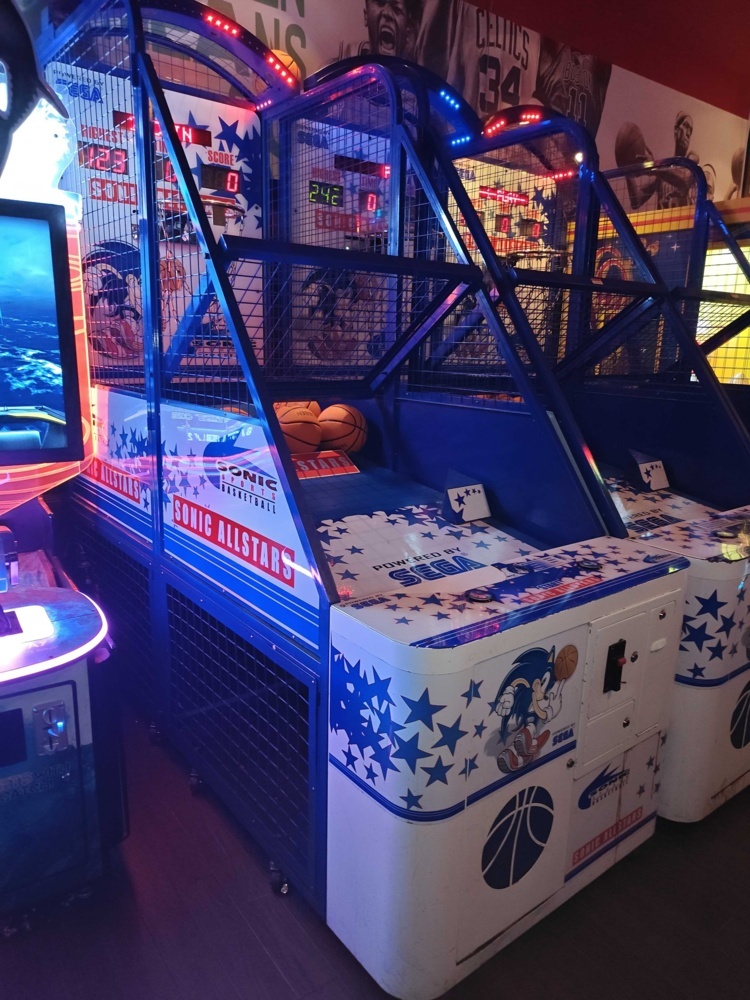 1484556-1 Arkadspel Sonic Allstars basket ink. reservdelar