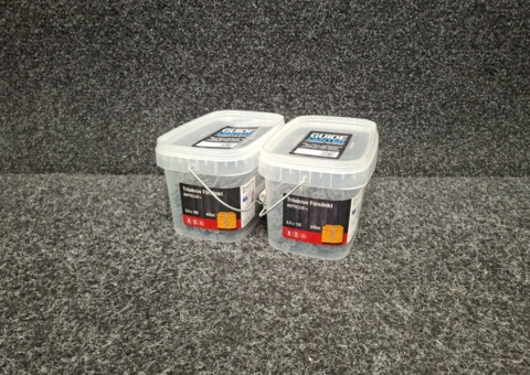 700 pcs Wood Screws Countersunk 5.0x100 & 6.0x120mm, Gunnebo