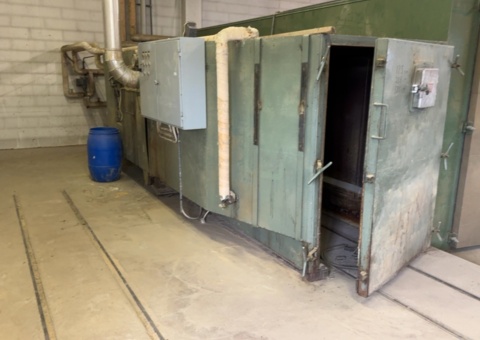 Timber dryer approx. 7x 1.5m