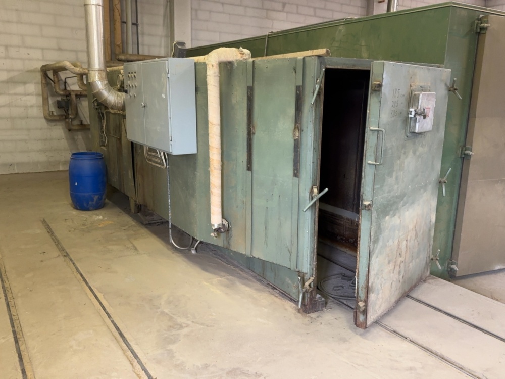 1458509-2 Timber dryer approx. 7x 1.5m