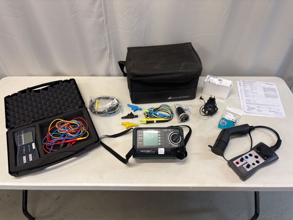 1511402-1 Installation tester with accessories - Gossen Metrawatt Profitest Intro & Metrawatt Profitest PV Sun