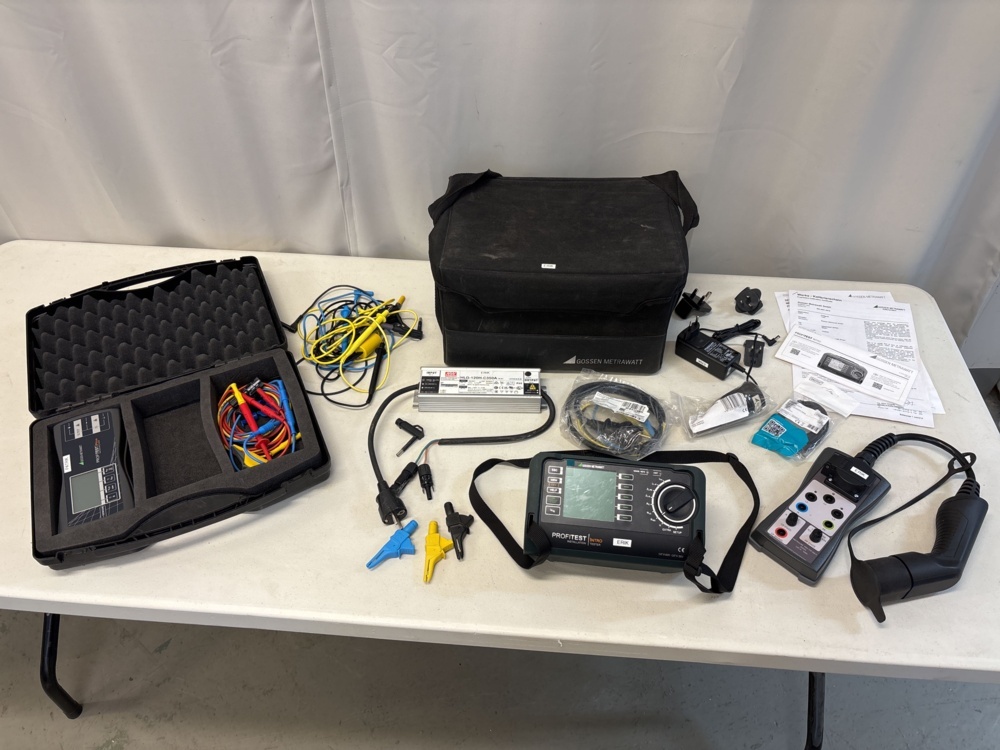 1511403-1 Installation tester with accessories - Gossen Metrawatt Profitest Intro & Metrawatt Profitest PV Sun