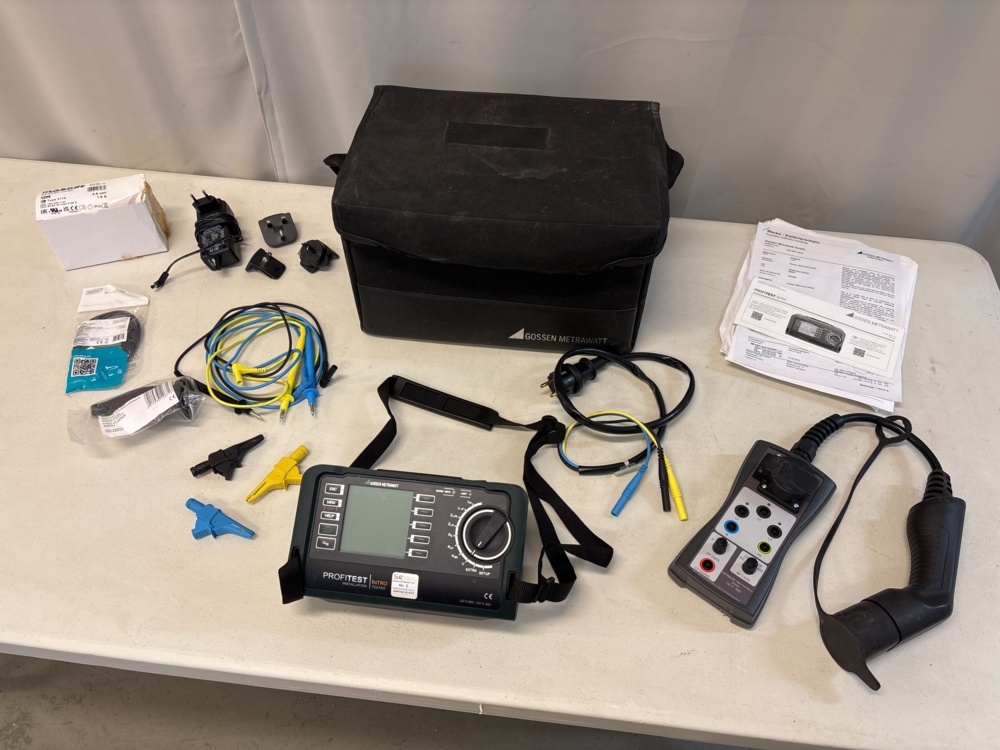 1511404-1 Installation tester with accessories - Gossen Metrawatt Profitest Intro