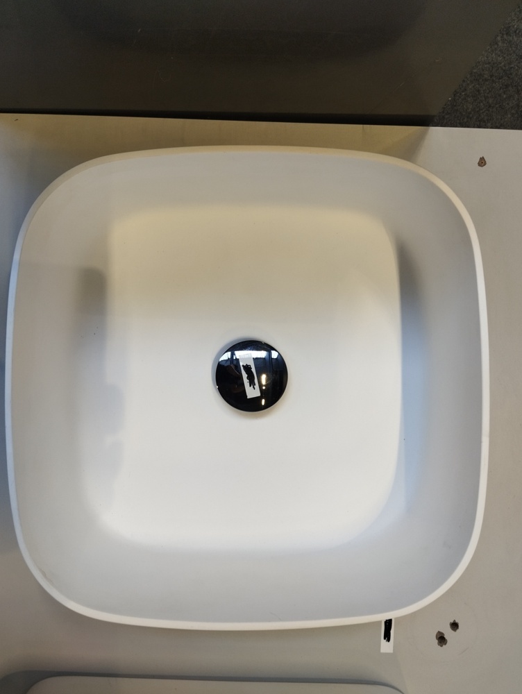 1581328-1 Washbasin - Scandtap, 35 × 35 cm, solid surface