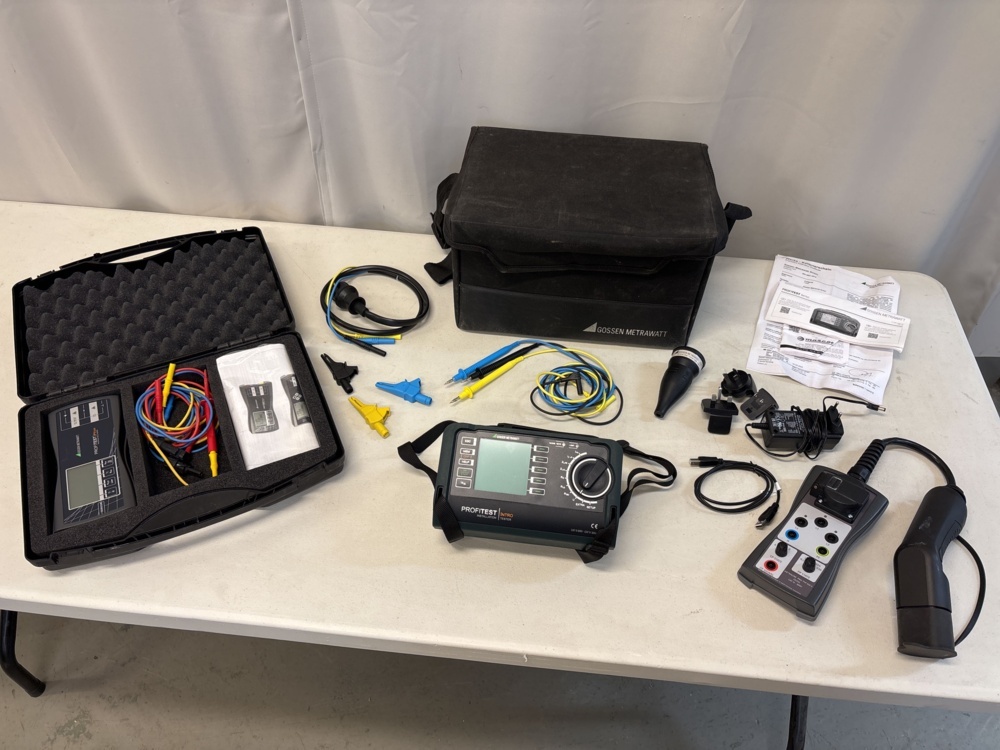 1511405-1 Installation tester with accessories - Gossen Metrawatt Profitest Intro & Metrawatt Profitest PV Sun