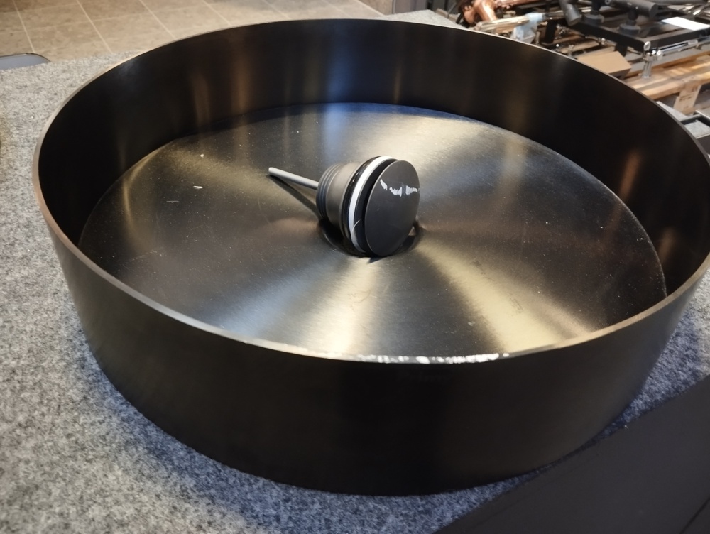1581331-2 Round washbasin - Scandtap, Ø 35 cm, Shadow
