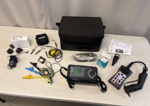 Installation tester with accessories - Gossen Metrawatt Profitest Intro