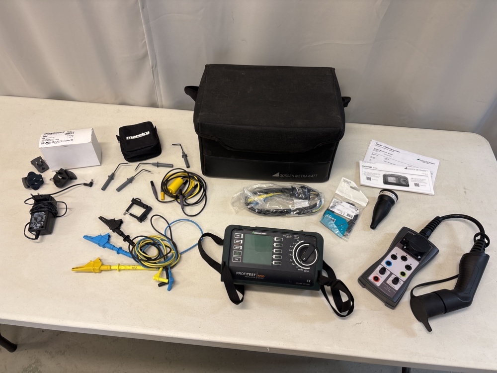 1511406-1 Installation tester with accessories - Gossen Metrawatt Profitest Intro