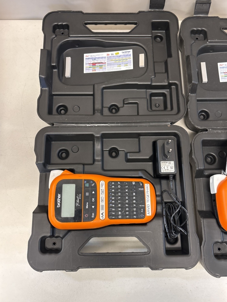 1511410-2 Labeling machines 3 pcs with accessories - Brother P-touch E110