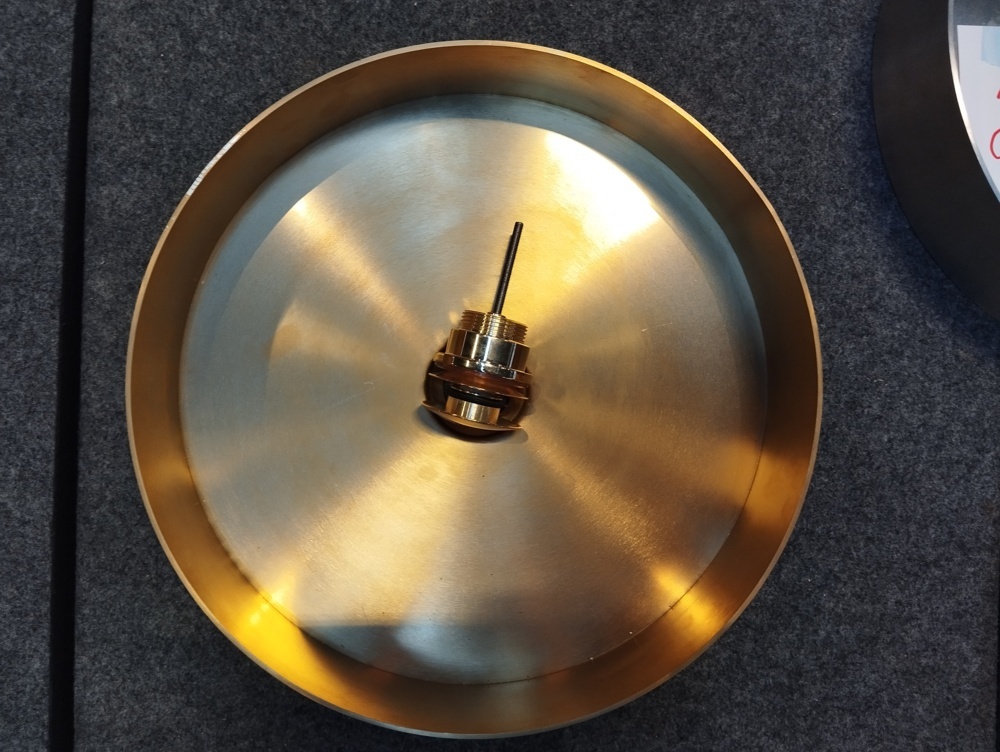 1581333-2 Round washbasin - Scandtap, Ø 38 cm, Sand