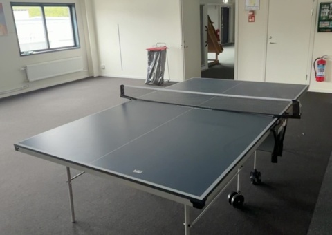 Pingisbord på hjul