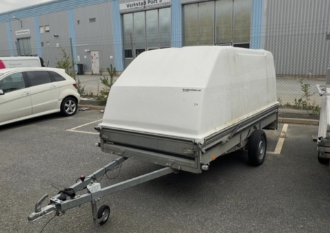Box trailer - Brenderup D0750 OB -2021