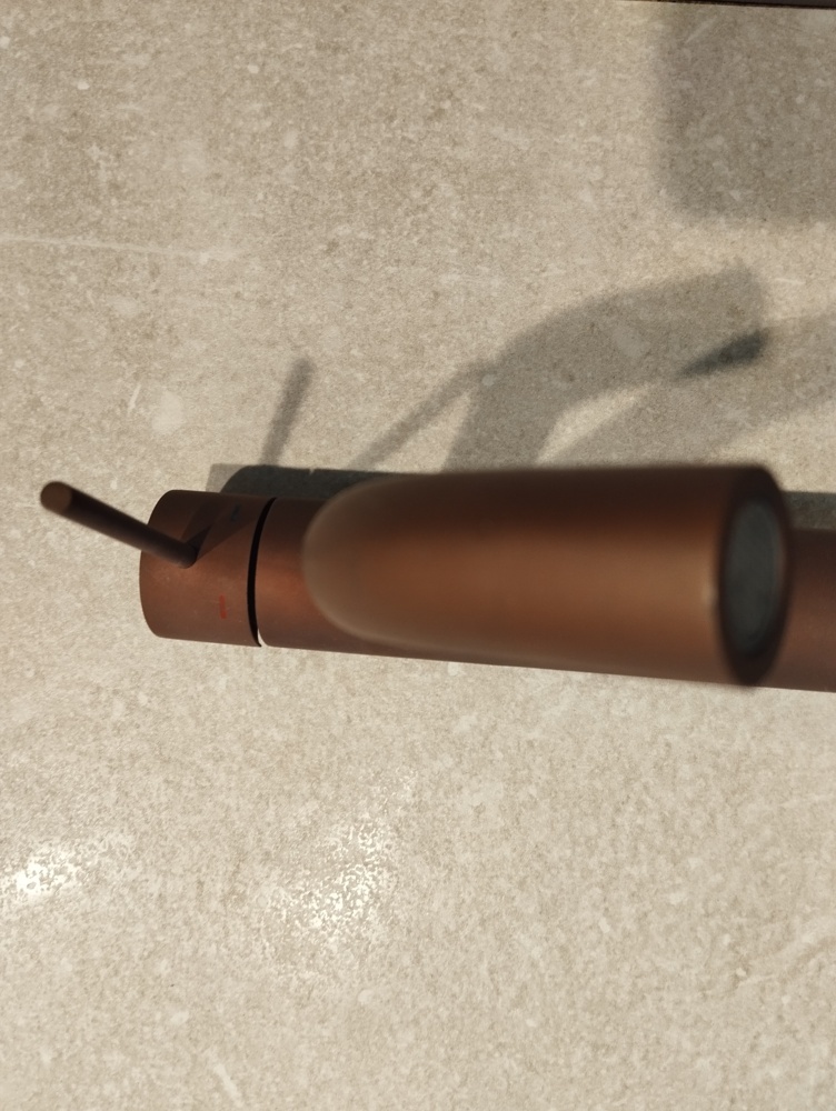 1581342-2 Basin mixer - Scandtap, tall model, Rust